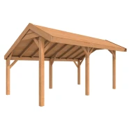 Douglasvision kapschuur Comfort 500x250 cm, onbehandeld