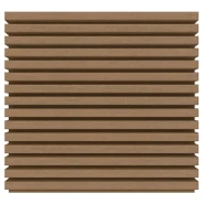 Composiet wand bekleding 2.5x19.6x290 cm Teak