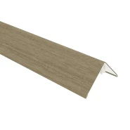 NewTechWood aluminium co-extrusie hoekprofiel rhombus t.b.v. wand bekleding. 6x6x300 cm Antique