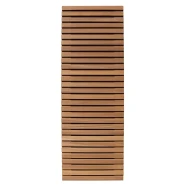Thermovision ayous enkelzijdig geschaafd latten paneel, recht horizontaal, 180x60 cm.