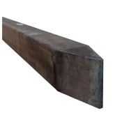 Av hardhouten paal geschaafd, gepunt 8,8x8,8x275 cm