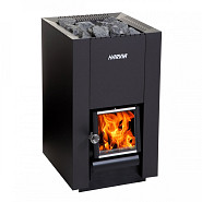 Houtkachel Harvia Linear 18 compact (incl. 2 dozen saunastenen)