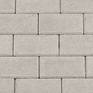 Betonstraatsteen 7cm grijs S-top