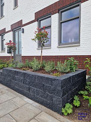 Rockwall 11x13x32 cm Antraciet