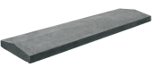 Afdekplaat Blue Moon Dak Honed 100x30x6 cm
