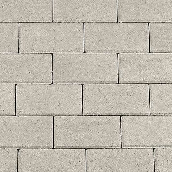 Dubbelklinkers 21x21x8 grijs S-top