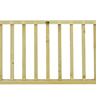 Countryhek Excellent, 180x80 cm, groen geïmpregneerd