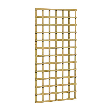Vuren Trellis de Luxe, 90x180 cm, groen geïmpregneerd