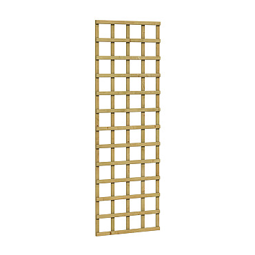 Vuren Trellis de Luxe, 60x180 cm, groen geïmpregneerd