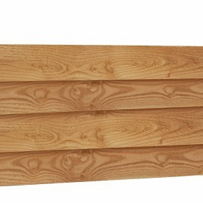 Douglas wandpakket t.b.v. enkelzijdige wand Comfort/DHZ 371x224 cm, onbehandeld