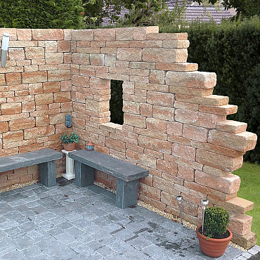 Ruine Combiwall Splitton Beach 500x180 cm