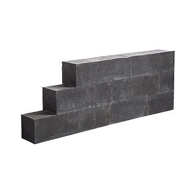 Linea Block 15x15x60 cm Zwart