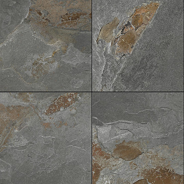 Keramische tegel Varese Antracite Due 80x80x2 cm