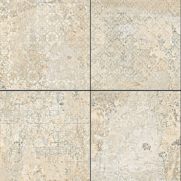 Cerasun Catania Decor Beige 60x60x4 cm