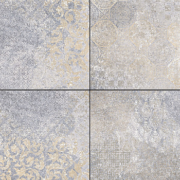 Ceramic Plus Catania Decor Blue 60x60x4 cm