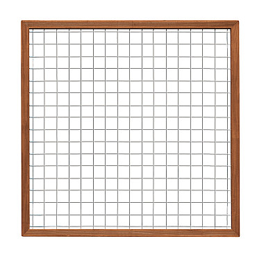 Bangkirai draadscherm 180x180 cm