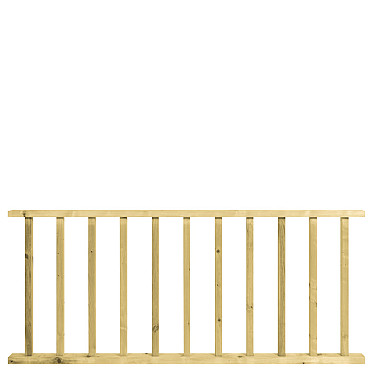 Vuren Spijlenhek 80x180 cm