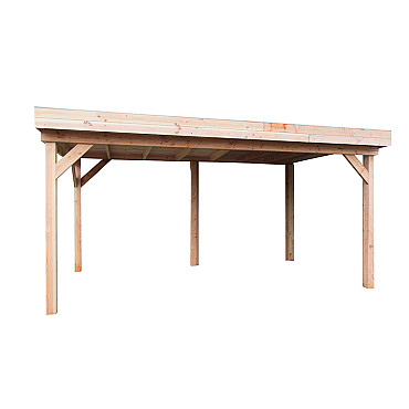 Douglas overkapping Premium fijnbezaagd - bouwpakket 300x300 cm