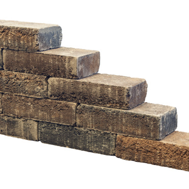 Pilestone Line 40x15x10 cm Walnut