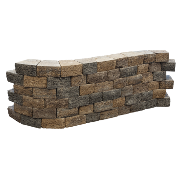 Pilestone 23/17x21,5x10 cm Walnut