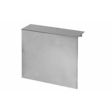 Metalen overzetstuk voor tuinmuur, verzinkt