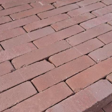 Gebakken dikformaat 60 mm Klassiek rood-bruin