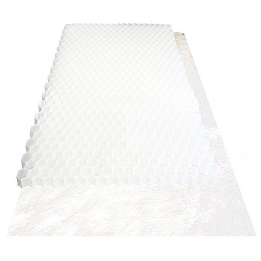 Premium grindplaat 120x80x3 cm / doek 90 gr/m² WIT