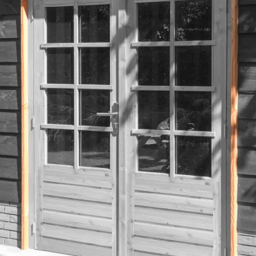 Douglas stelkozijn universeel t.b.v. enkele of dubbele deur, kleurloos geïmpregneerd