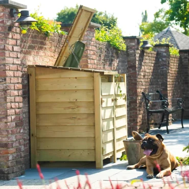 Containerkast dubbel, 128.7x152x91 cm