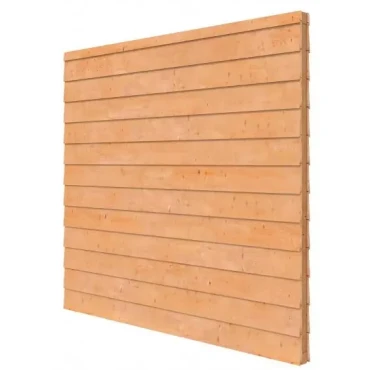 Douglas wandpakket t.b.v. dubbelzijdige wand Comfort/DHZ 246.5x224 cm, kleurloos geïmpregneerd