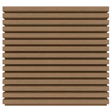 Composiet wand bekleding 2.5x19.6x290 cm Teak