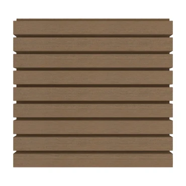 NewTechWood composiet co-extrusie wand bekleding castellation 50 profiel. 2.5x19.6x290 cm Teak