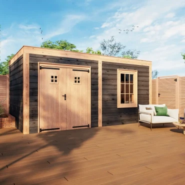 Douglasvision buitenverblijf Modern 499x306.5 cm onbehandeld