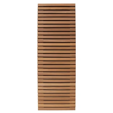 Thermovision ayous enkelzijdig geschaafd latten paneel, recht horizontaal, 180x60 cm.
