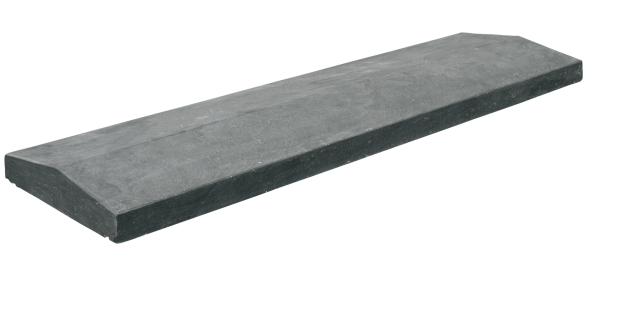 Afdekplaat Blue Moon Dak Honed 100x30x6 cm