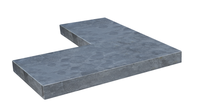 Hoek Blue Moon Honed Linea 50-20x50x3 cm