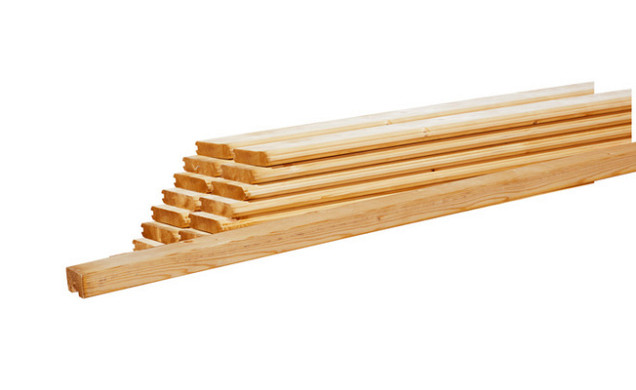 Betowood scherm vuren inclusief afdekkap 187x224 cm, groen geïmpregneerd