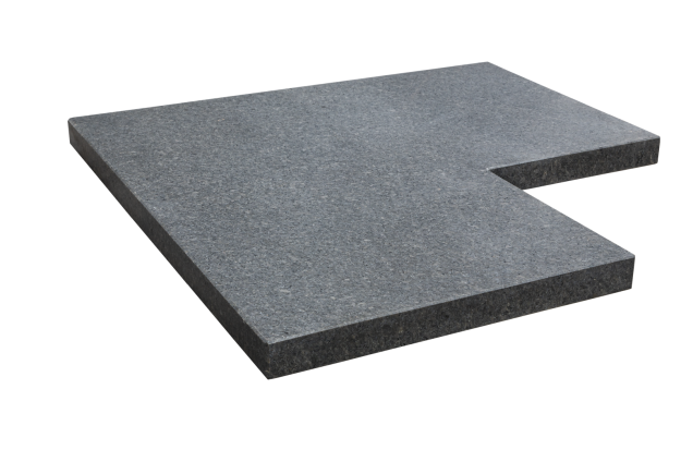 Hoek vijverrand Pacific Waterjet 50-20x50x3 cm