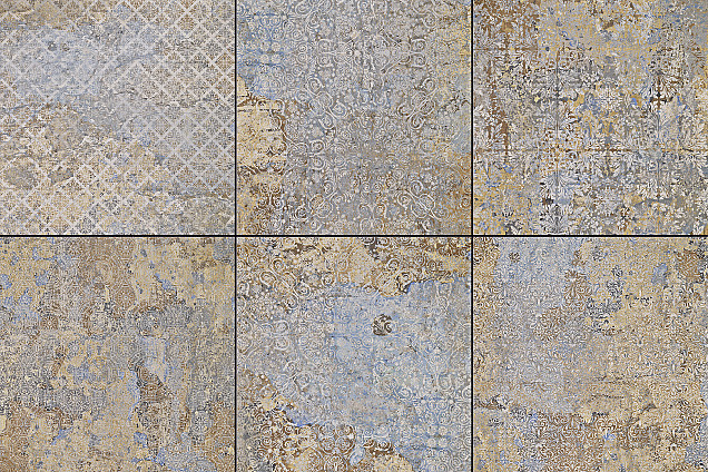 GSB Ceramic Plus Catania Decor Multi 60x60x4 cm