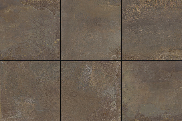 Ceramic Volterra Copper Tre 60x60x3 cm