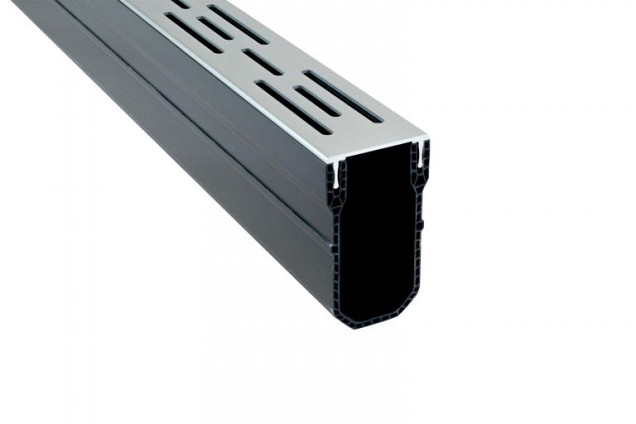 GSB Drain Aluminium Luxe Rooster 100x6x10 cm