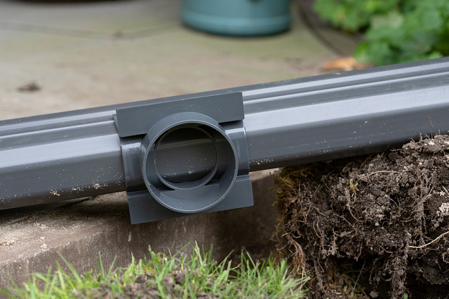 GSB Verbindingsstuk met uitloop o 80 mm