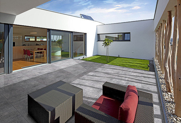 Brushed Straight 60x60x3 cm Park Mica