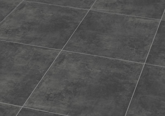 Keramische tegel Betonlook Dark 80x80x3 cm