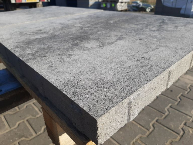 Piastrella 60x60x4 Grigio-Nero