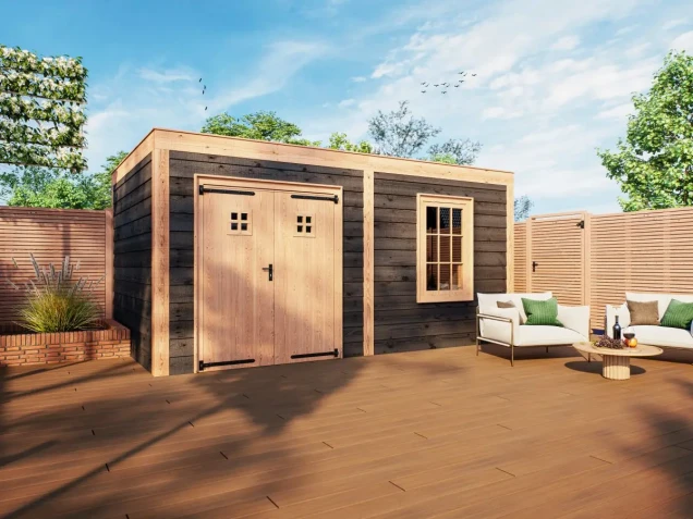 Douglasvision buitenverblijf Modern 499x306.5 cm onbehandeld