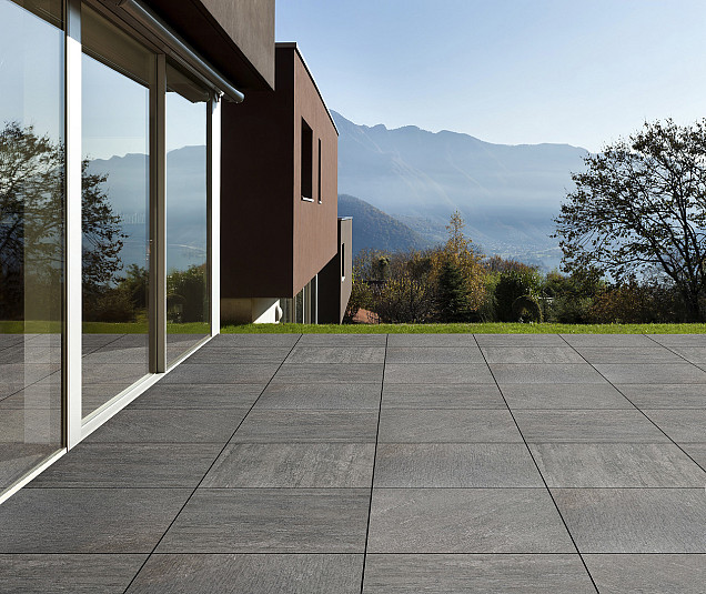 GSB Ceramic Plus Bordeaux Grijs 40x80x4 cm