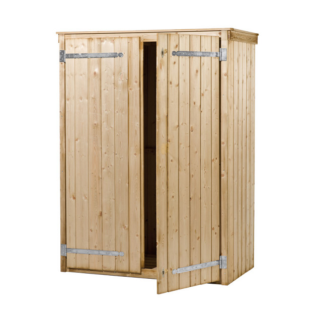 Tuinkast Zonnebloem 190x137x70 cm (HxBxD), groen geïmpregneerd