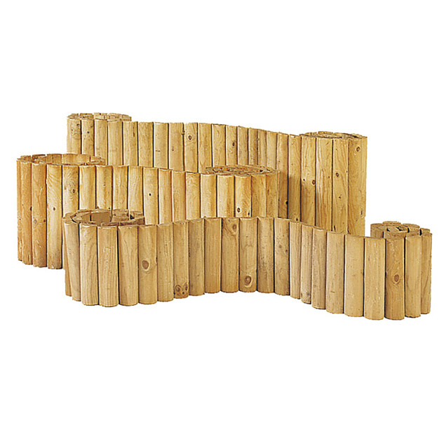 Rolborder ø5x30x250 cm, groen geïmpregneerd