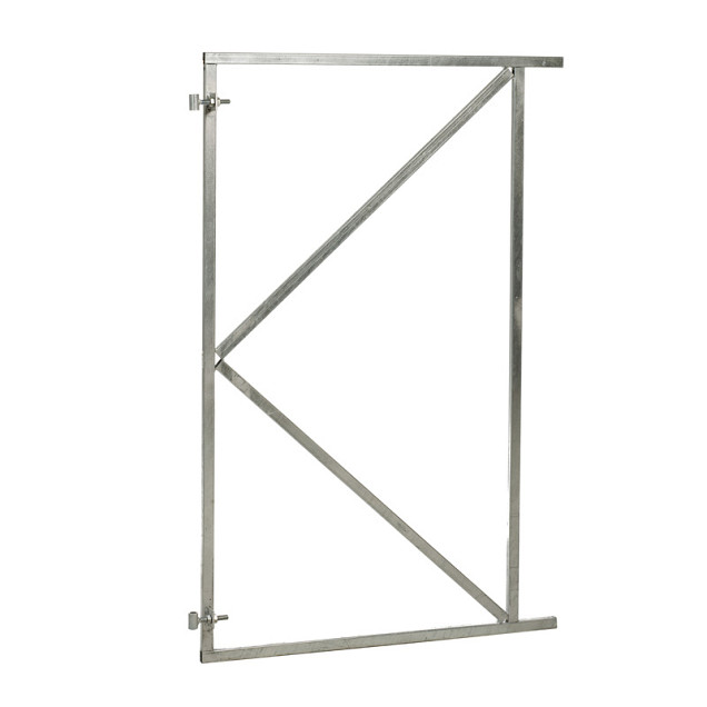 Verstelbaar stalen poortframe 90x155 cm, vuurverzinkt